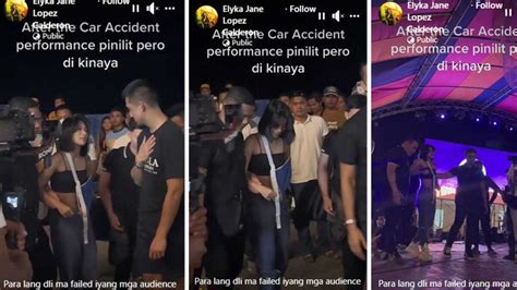 Video ni Gigi de Lana na inaakay paakyat sa stage bago .